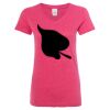 Women’s Glitter V-Neck T-Shirt Thumbnail