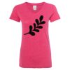 Women’s Glitter V-Neck T-Shirt Thumbnail