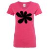 Women’s Glitter V-Neck T-Shirt Thumbnail