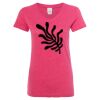 Women’s Glitter V-Neck T-Shirt Thumbnail