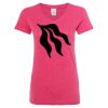 Women’s Glitter V-Neck T-Shirt Thumbnail