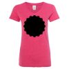 Women’s Glitter V-Neck T-Shirt Thumbnail