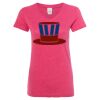 Women’s Glitter V-Neck T-Shirt Thumbnail