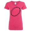 Women’s Glitter V-Neck T-Shirt Thumbnail