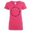 Women’s Glitter V-Neck T-Shirt Thumbnail