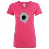 Women’s Glitter V-Neck T-Shirt Thumbnail