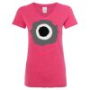 Women’s Glitter V-Neck T-Shirt Thumbnail