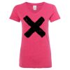 Women’s Glitter V-Neck T-Shirt Thumbnail