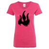 Women’s Glitter V-Neck T-Shirt Thumbnail
