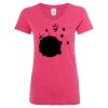 Women’s Glitter V-Neck T-Shirt Thumbnail